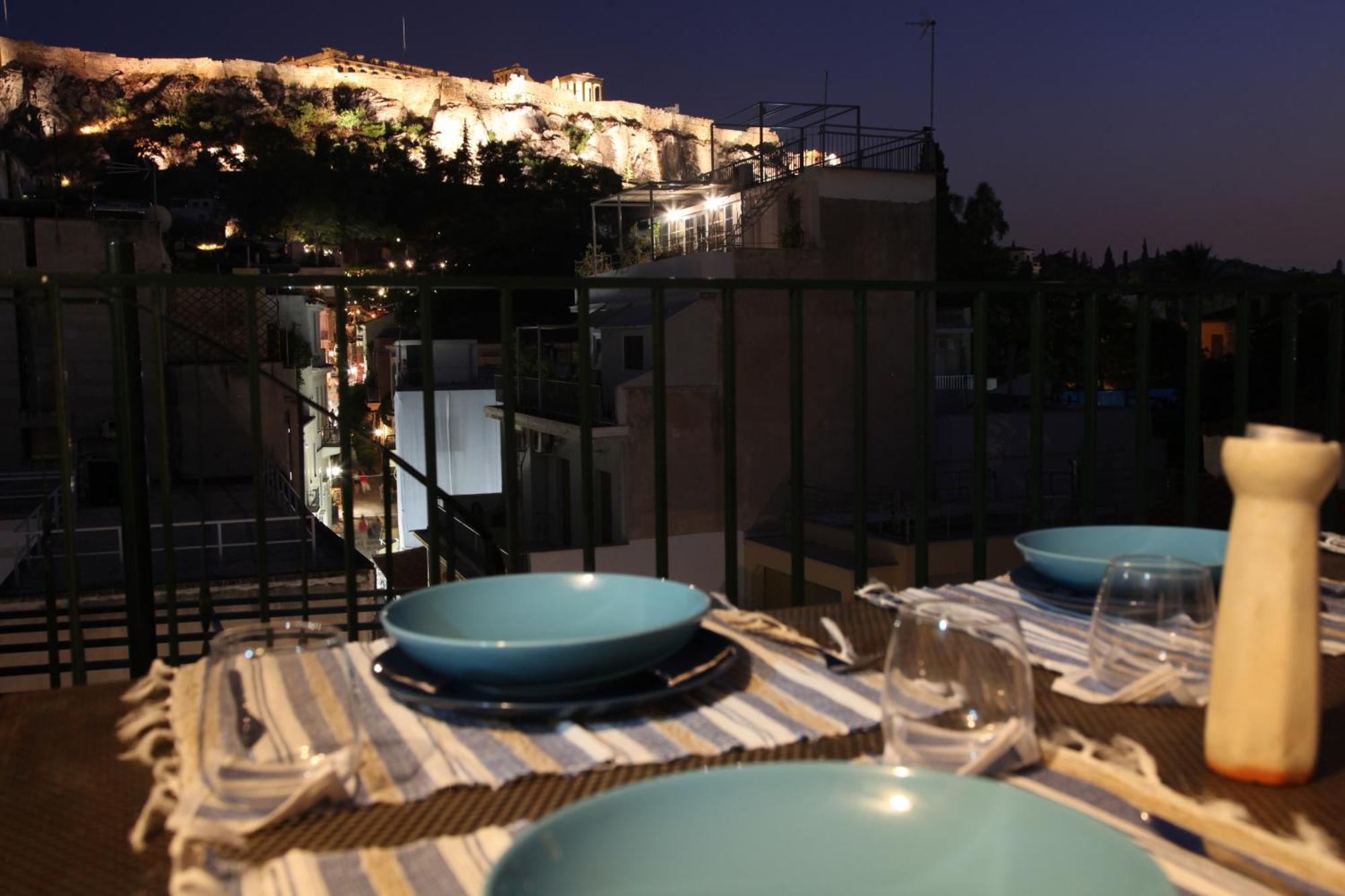 Plaka Two-Storey Penhouse With Acropolis Views Pl6 Atenas Exterior foto