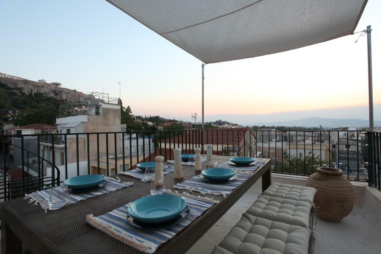 Plaka Two-Storey Penhouse With Acropolis Views Pl6 Atenas Exterior foto